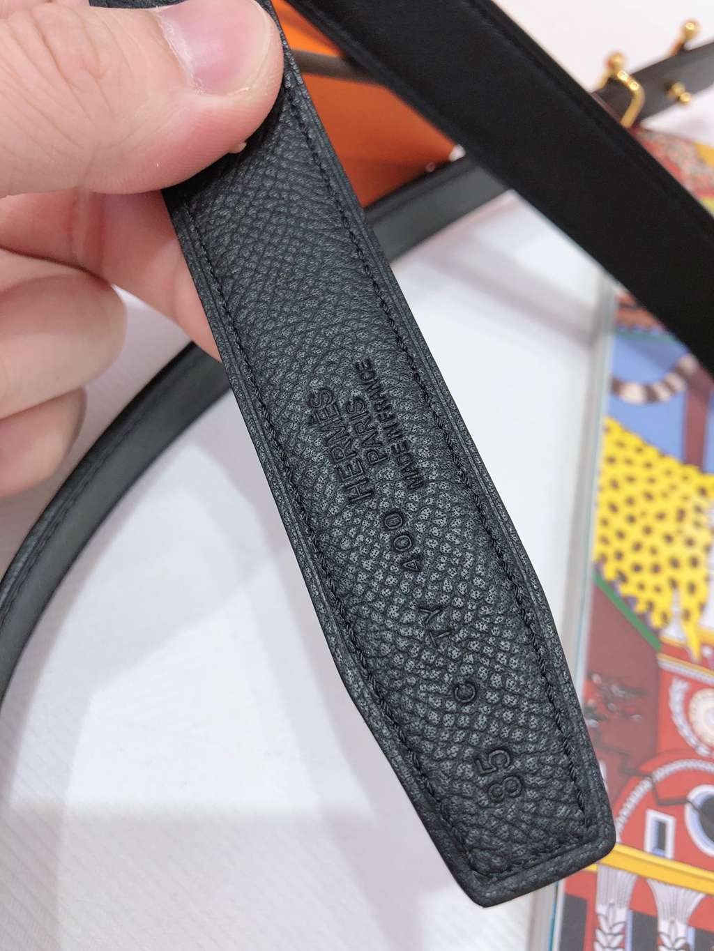 H**mes belts 24mm